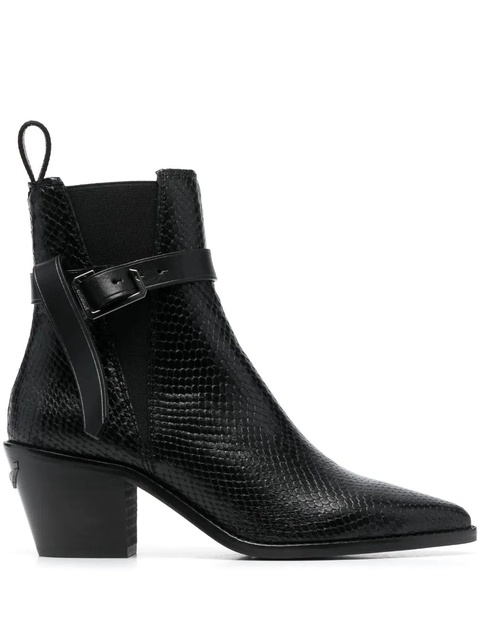 Zadig&Voltaire Tyler 65mm cowboy boots - Black - zdjęcie produktu nr 1