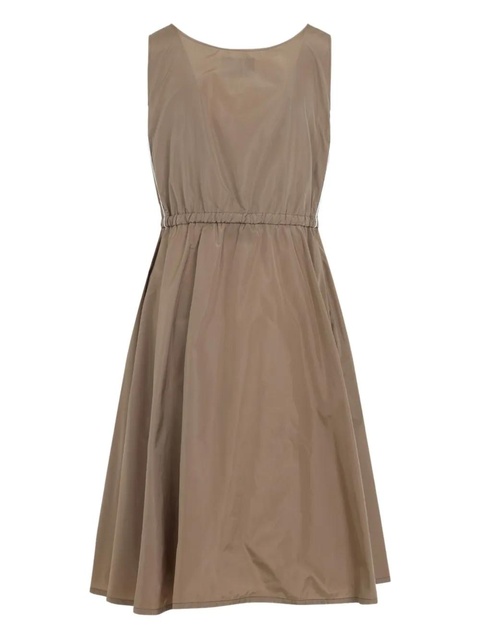 Miu Miu drawstring-waist dress - Neutrals - zdjęcie produktu nr 1