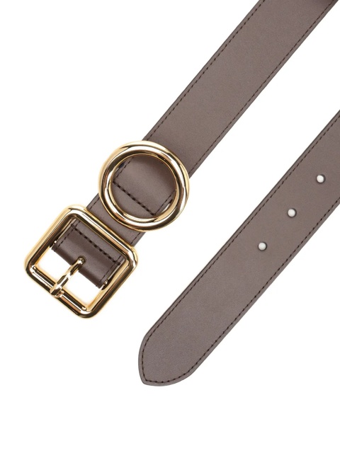 Jacquemus Regalo buckle leather belt - Brown - zdjęcie produktu nr 2