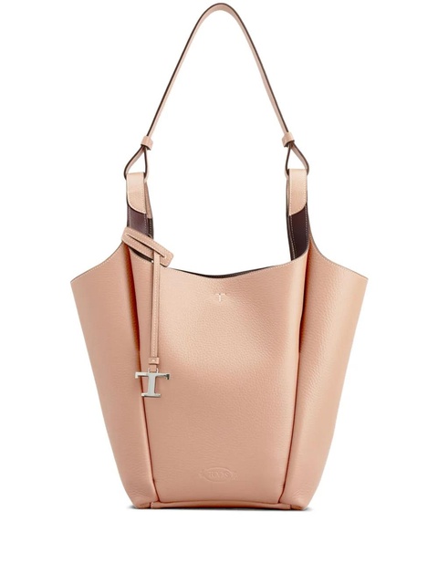 Tod's logo charm two-way shoulder bag - Neutrals - zdjęcie produktu nr 1