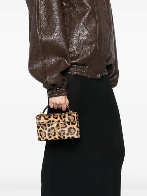 Saint Laurent leopard-print mini bag - Brown - zdjęcie produktu nr 2