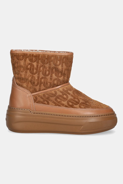 Furla śniegowce zamszowe Nuage Snow Boot kolor brązowy YK29NUA BX4215 RY000 - zdjęcie produktu nr 2