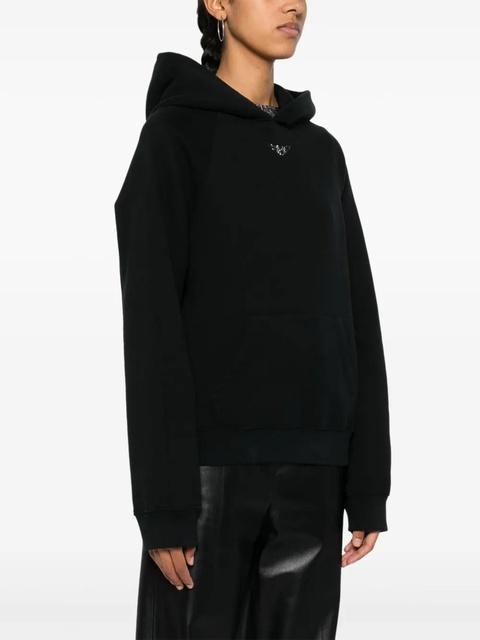 Zadig&Voltaire Georgy wings-appliqué hoodie - Black - zdjęcie produktu nr 2