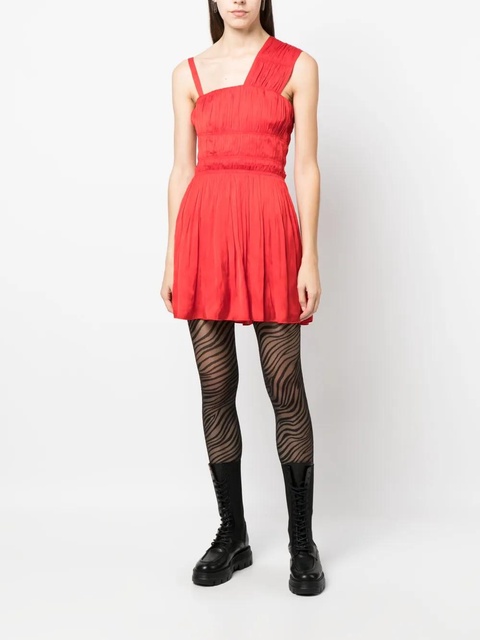 Zadig&Voltaire Roselie satin pleated dress - Red - zdjęcie produktu nr 2