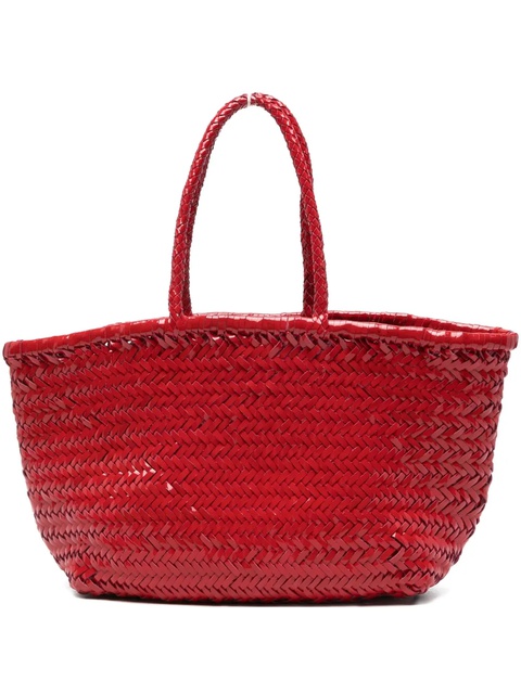 DRAGON DIFFUSION Triple Jump leather tote bag - Red - zdjęcie produktu nr 1