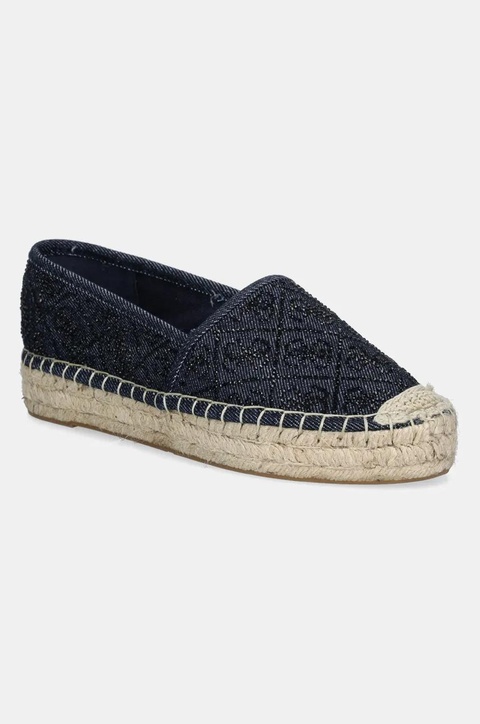 Guess espadryle JOLANDYN kolor granatowy FLJODY DEN14 - zdjęcie produktu nr 1