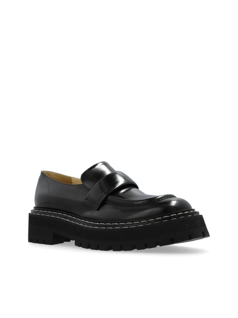Proenza Schouler lug-sole leather loafers - Black - zdjęcie produktu nr 2