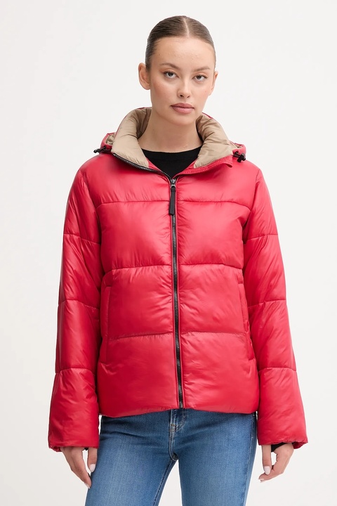 Pepe Jeans kurtka kolor czerwony zimowa PL4024339 - zdjęcie produktu nr 1