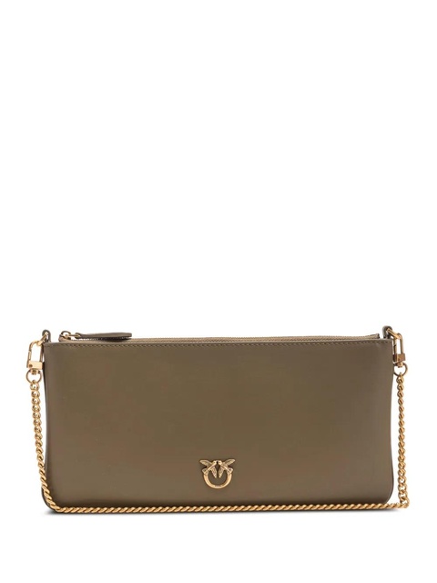 PINKO leather shoulder bag - Brown - zdjęcie produktu nr 1