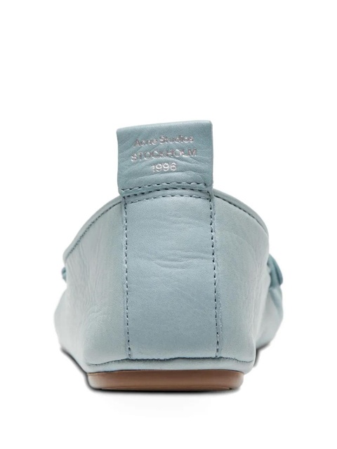 Acne Studios ruched loafers - Blue - zdjęcie produktu nr 1