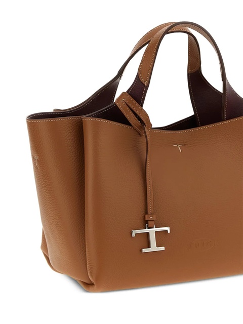 Tod's medium logo-charm tote bag - Brown - zdjęcie produktu nr 2