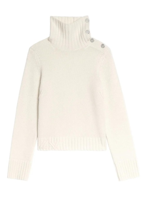 Zadig&Voltaire roll-neck embellished sweater - White - zdjęcie produktu nr 1