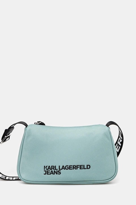 Karl Lagerfeld Jeans torebka kolor turkusowy A1W30235 - zdjęcie produktu nr 1