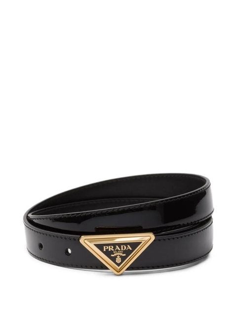 Prada patent leather belt - Black - zdjęcie produktu nr 1