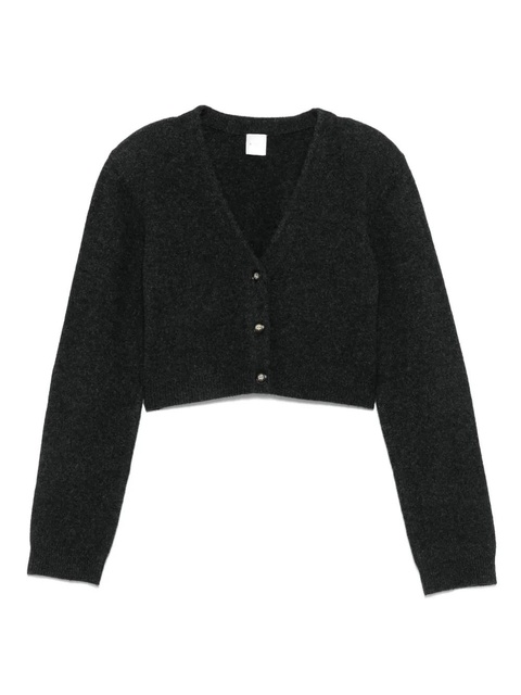 Nanushka button-front cropped cardigan - Grey - zdjęcie produktu nr 1