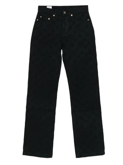 Casablanca monogram-print jeans - Black - zdjęcie produktu nr 1