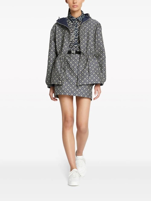 Tory Burch T Monogram-jacquard reversible jacket - Blue - zdjęcie produktu nr 1