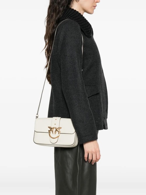 PINKO Love Birds leather shoulder bag - Neutrals - zdjęcie produktu nr 2