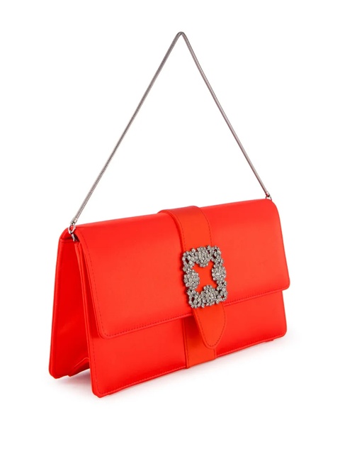 Manolo Blahnik Capri clutch bag - Red - zdjęcie produktu nr 2