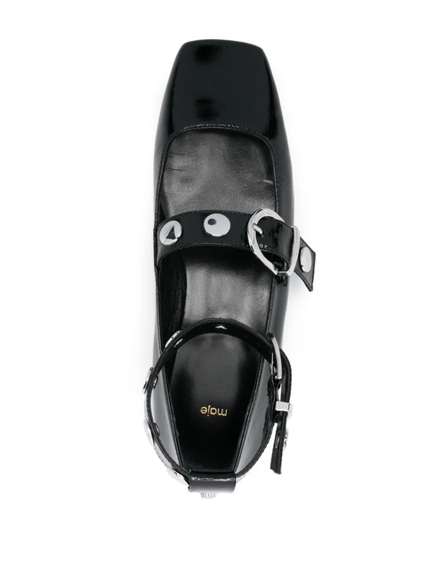 Maje patent-leather ballerina shoes - Black - zdjęcie produktu nr 2