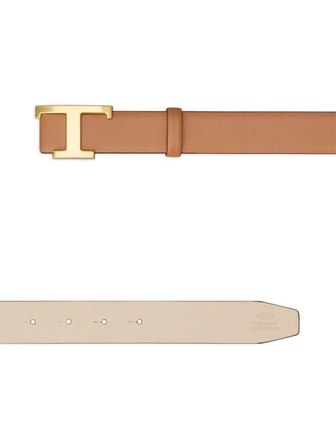 Tod's T Timeless-buckle reversible belt - Neutrals - zdjęcie produktu nr 2