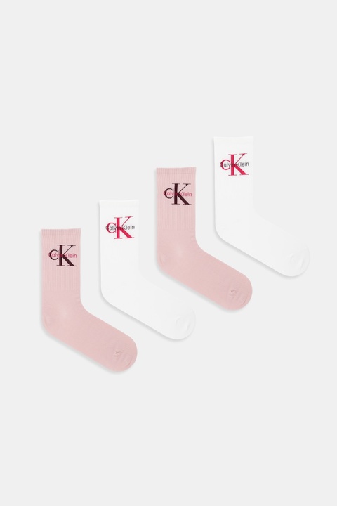 Calvin Klein Jeans skarpetki 4-pack kolor różowy 701235384 - zdjęcie produktu nr 1