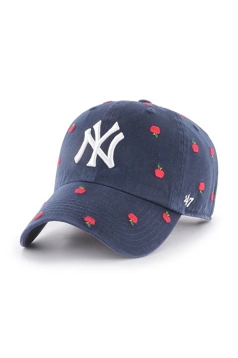 47 brand czapka z daszkiem bawełniana MLB New York Yankees kolor granatowy B-CNFTI17GWS-NYD - zdjęcie produktu nr 2