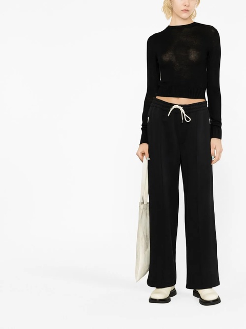 Jil Sander crew-neck sweater - Black - zdjęcie produktu nr 1