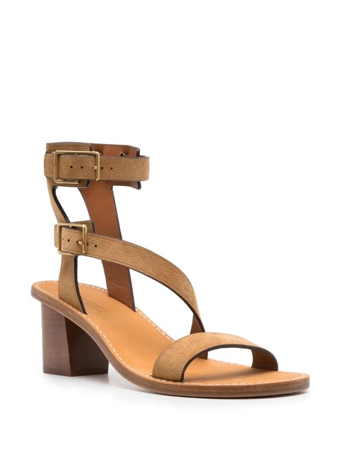 Zadig&Voltaire Cecilia Caprese 70mm leather sandals - Brown - zdjęcie produktu nr 2