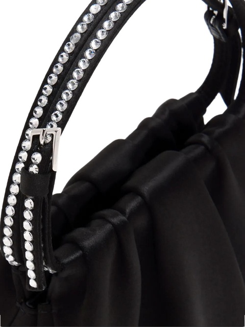 Amina Muaddi Vittoria tote bag - Black - zdjęcie produktu nr 2