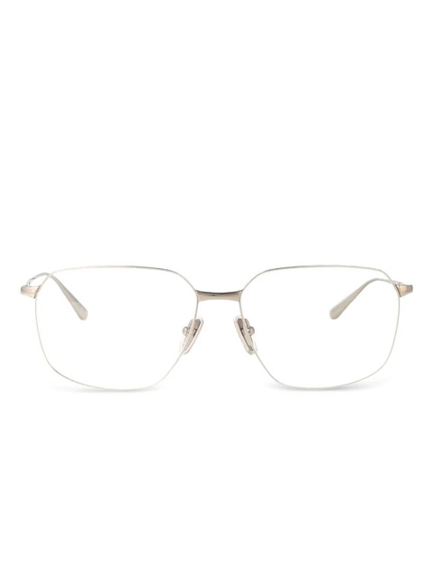 Balenciaga Eyewear square-frame glasses - Silver - zdjęcie produktu nr 1
