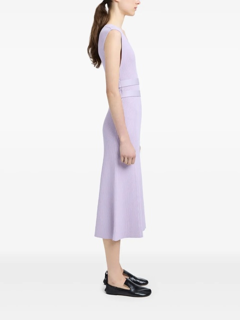 Proenza Schouler Madeline midi dress - Purple - zdjęcie produktu nr 2