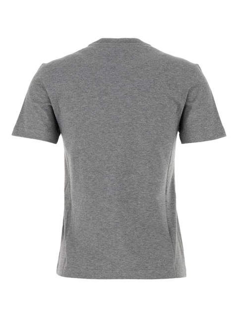 FENDI logo-print cotton T-shirt - Grey - zdjęcie produktu nr 2