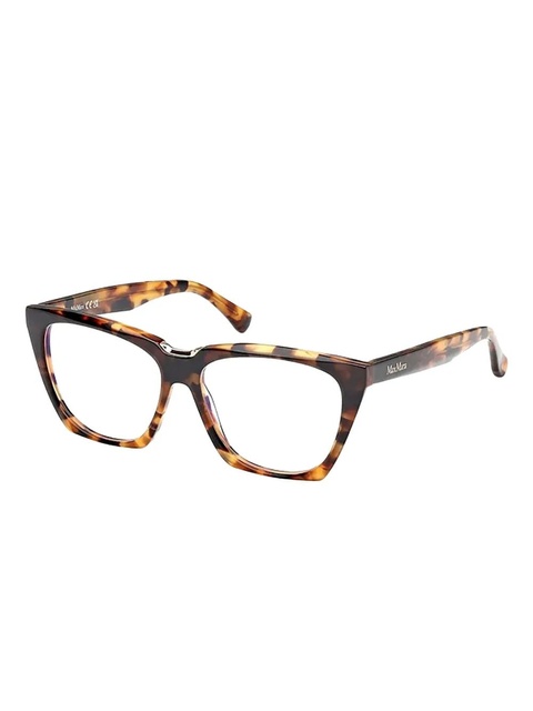 Max Mara Eyewear tortoiseshell geometric glasses - Brown - zdjęcie produktu nr 2