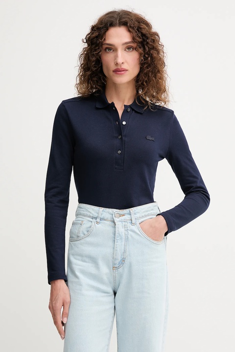 Lacoste longsleeve damski kolor granatowy PF5464 - zdjęcie produktu nr 1