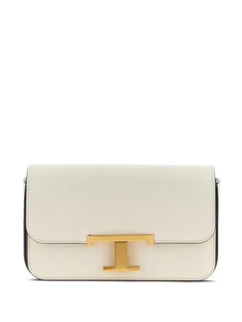 Tod's mini T-Timeless flap crossbody bag - Neutrals - zdjęcie produktu nr 1