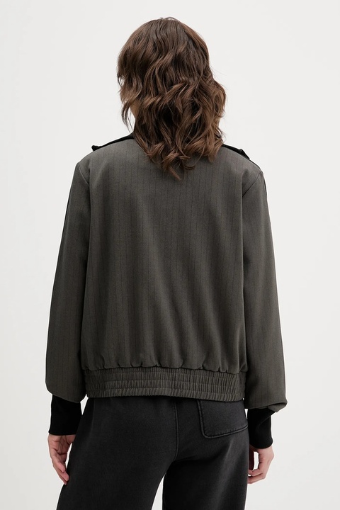 adidas Originals bluza Tailored Tt damska kolor szary wzorzysta JY3523 - zdjęcie produktu nr 2
