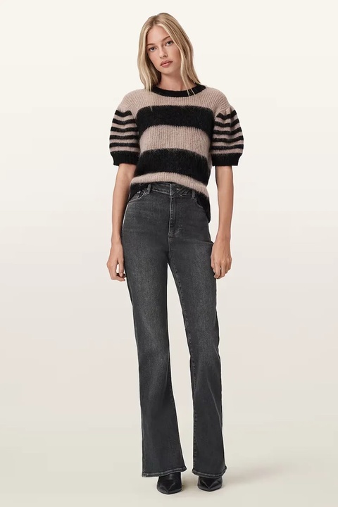 AllSaints jeansy MAISIE damskie high waist W030ED - zdjęcie produktu nr 1