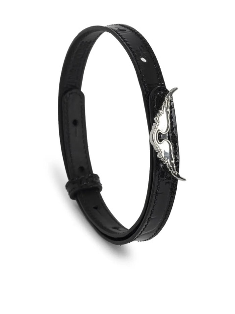 Zadig&Voltaire Rock leather bracelet - Black - zdjęcie produktu nr 1