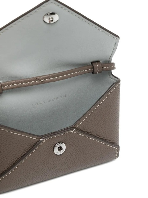 Tory Burch lanyard cardholder - Brown - zdjęcie produktu nr 2