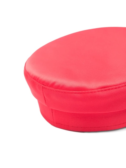 Ruslan Baginskiy crystal-embellished beret - Red - zdjęcie produktu nr 2