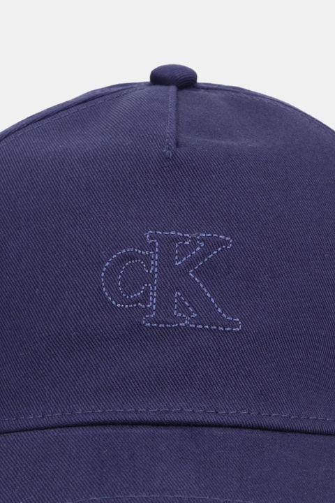 Calvin Klein czapka z daszkiem bawełniana kolor granatowy LV04F5044G - zdjęcie produktu nr 2