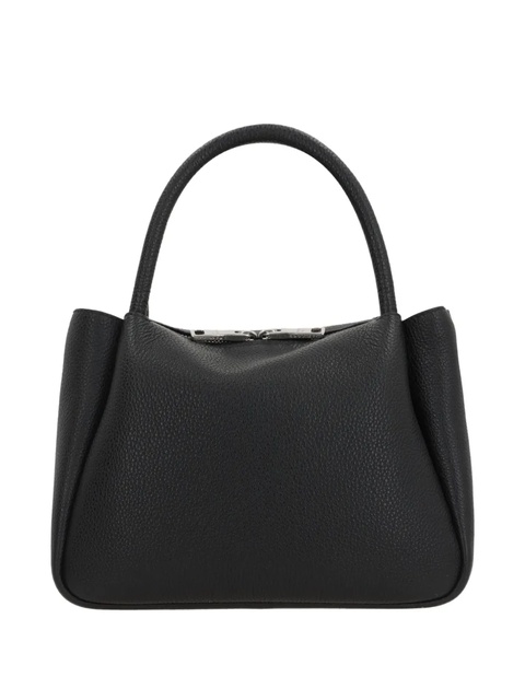 Prada small logo-plaque top-handle tote bag - Black - zdjęcie produktu nr 2