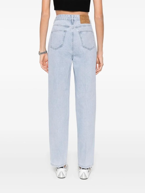 SANDRO logo-patch jeans - Blue - zdjęcie produktu nr 2