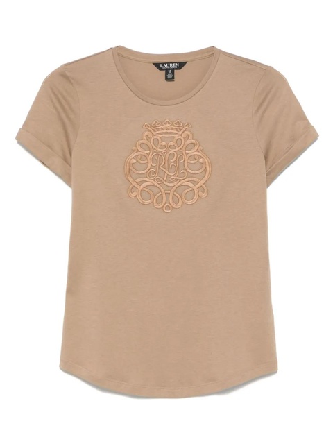 Lauren Ralph Lauren Hailly T-shirt - Brown - zdjęcie produktu nr 1