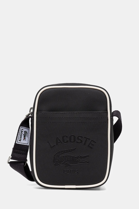 Lacoste saszetka kolor czarny NU4964UO - zdjęcie produktu nr 1