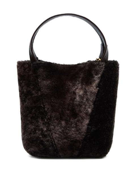 Chloé small Spin charm-detail tote bag - Brown - zdjęcie produktu nr 2