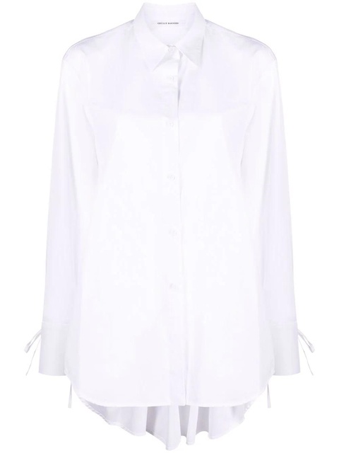 Cecilie Bahnsen Jushn cut-out shirt - White - zdjęcie produktu nr 1