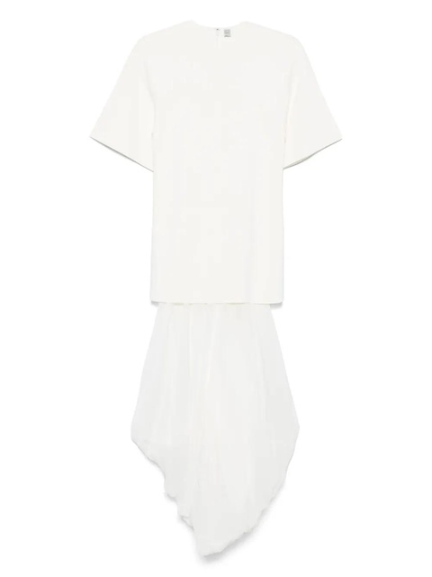 TOTEME panelled T-shirt dress - Neutrals - zdjęcie produktu nr 1