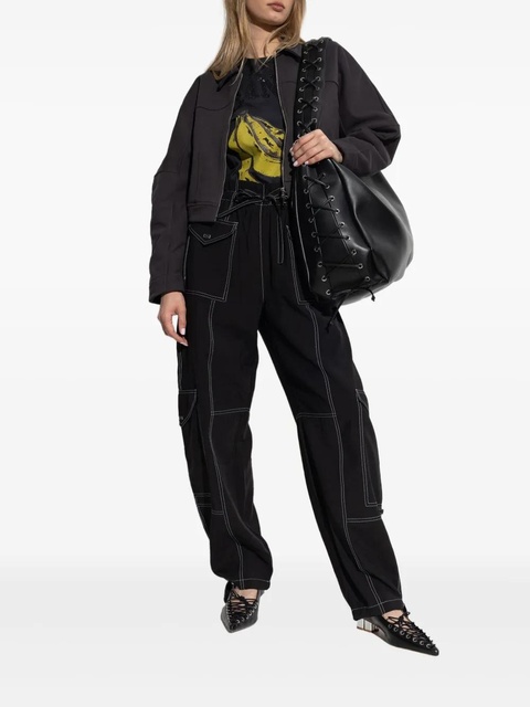 GANNI cotton jacket - Grey - zdjęcie produktu nr 2